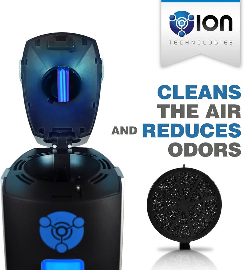 OION Technologies منقي الهواء الأيوني B-1000 مع فلتر دائم و UV-C، جديد - Image 3